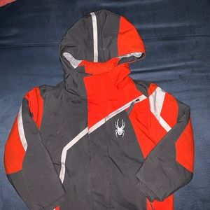 Spyder boy ski jacket